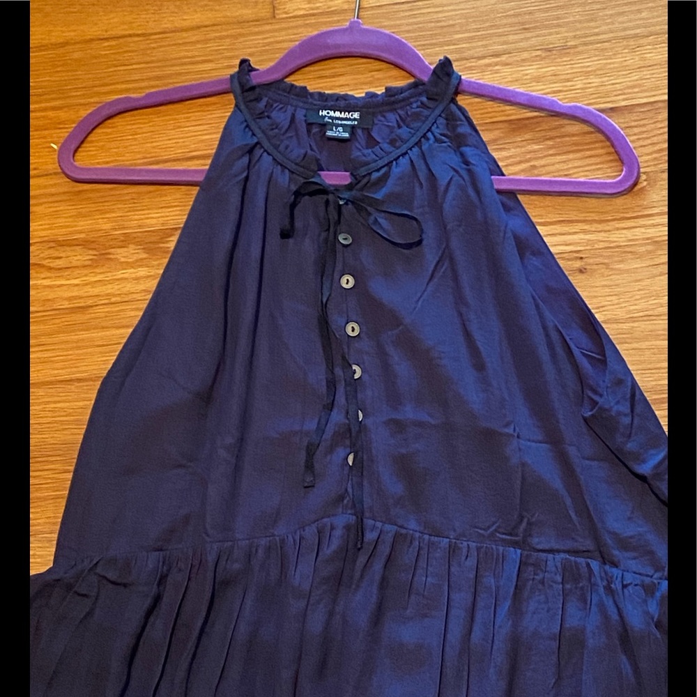Great casual dress by Hommage Navy size Large